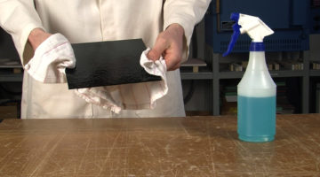 To avoid problems in your fired glasswork caused by surface contamination, clean your glass properly. This video will show you how!