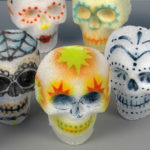 In this lesson, we explore the pâte de verre method by making a glass skull decorated in the spirit of Dia de los Muertos, or the Day of the Dead.